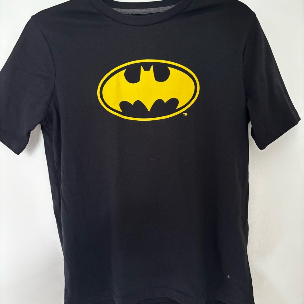 DC Black and Yellow Batman Short Sleeve Tee